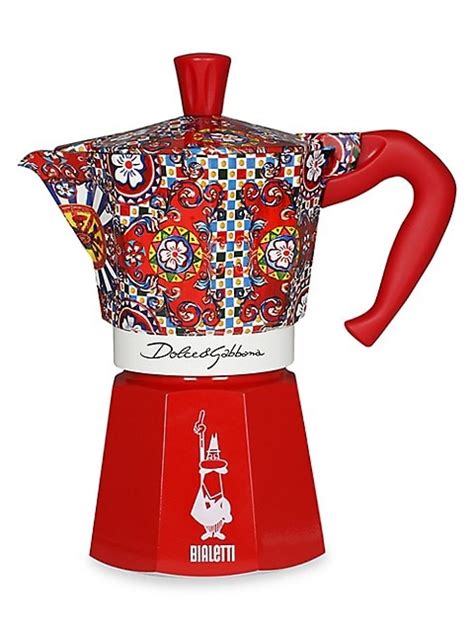 cafetière bialetti dolce gabbana|bialetti dolce and gabbana moka.